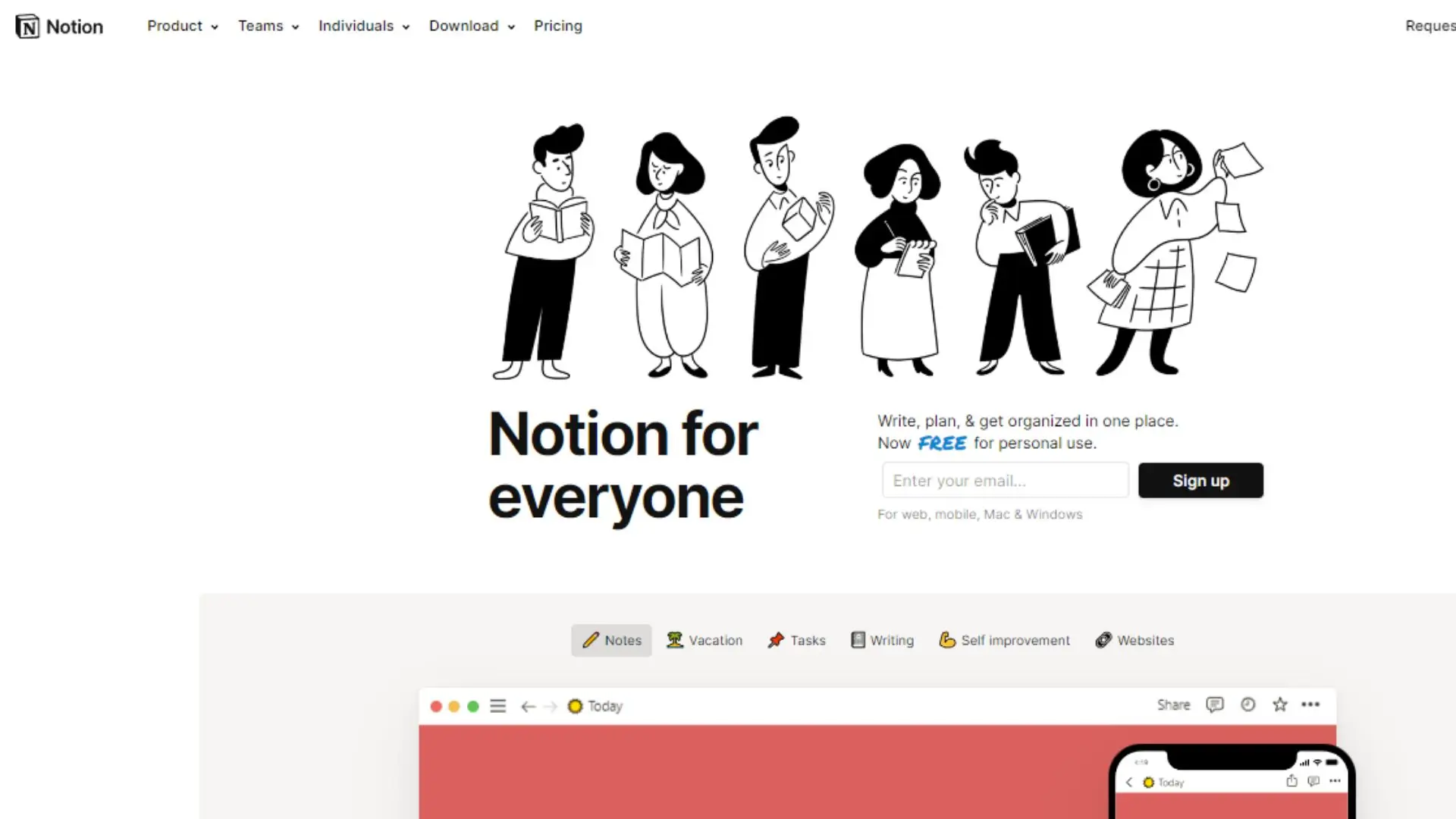 A group of people gathered around a computer, engaged in discussion on a website page.