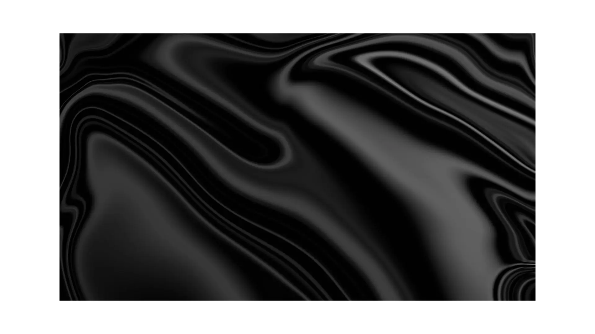 Black and white abstract background featuring flowing wavy lines creating a dynamic visual texture.