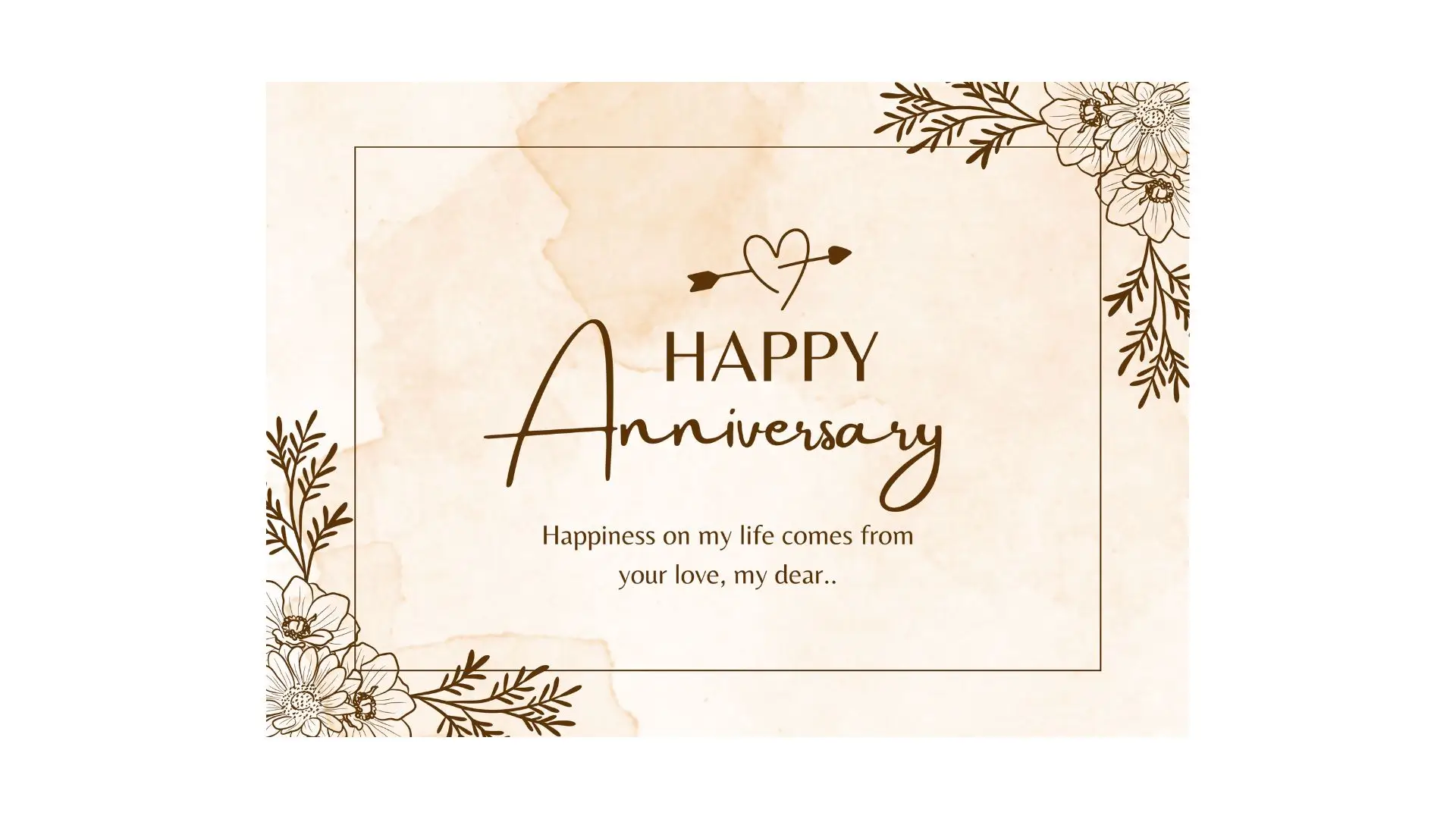 A cheerful anniversary card featuring vibrant colors and heartfelt messages celebrating love and togetherness.