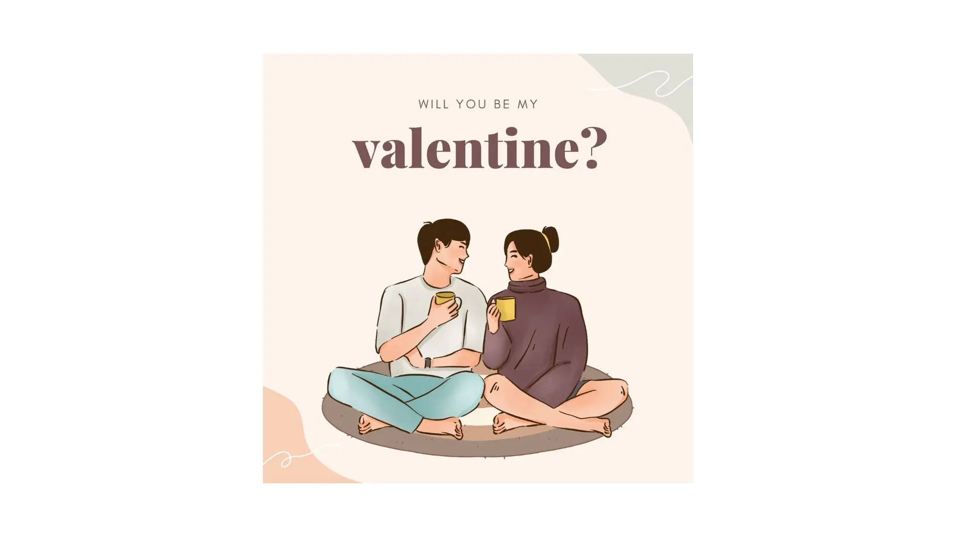 A colorful Valentine's Day card featuring hearts and romantic messages, perfect for expressing love and affection.
