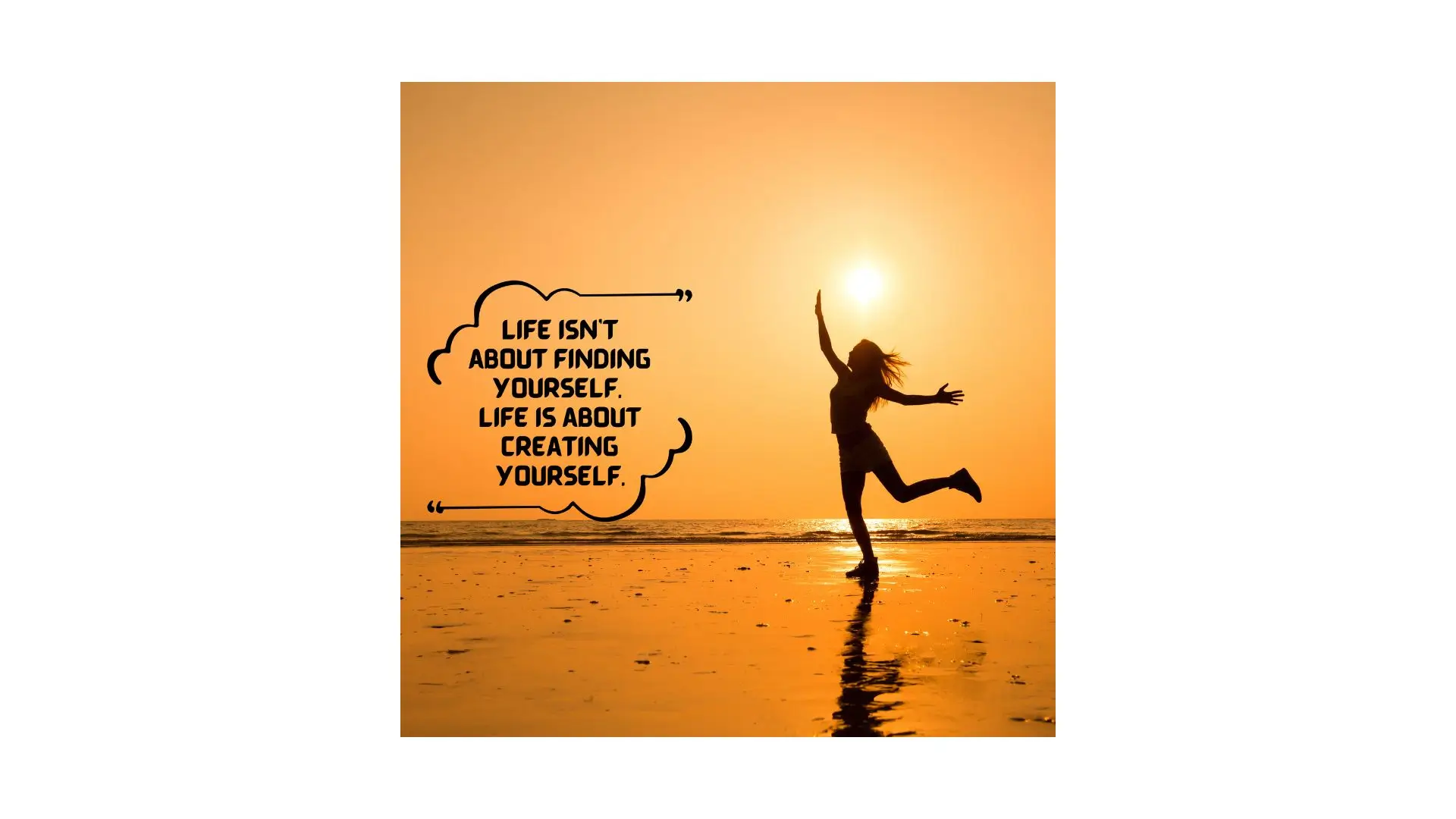 Motivational message emphasizing the importance of today: "Today can be the best day of your life; embrace it fully."