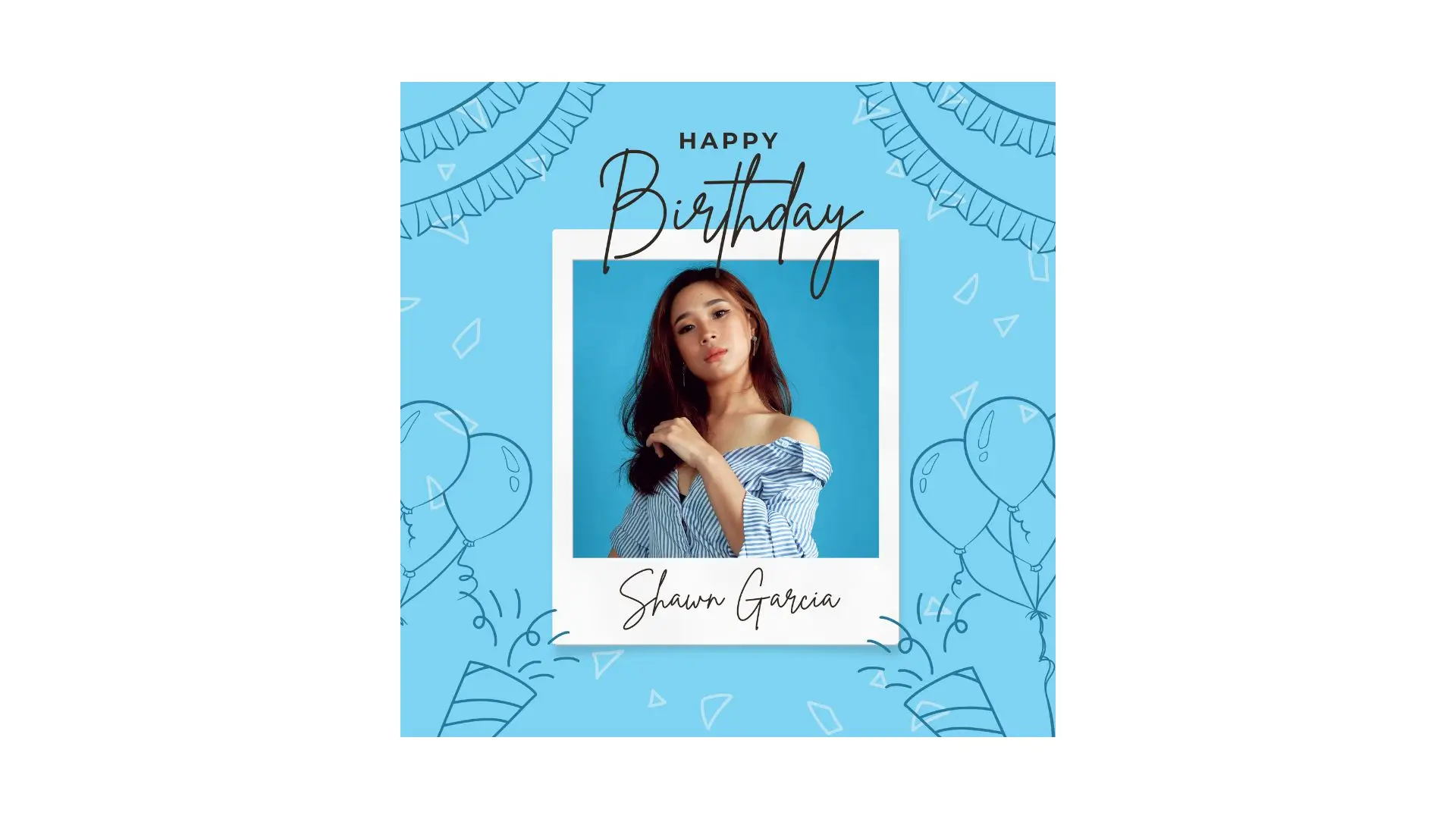 A cheerful birthday card template featuring vibrant colors and festive designs, perfect for celebrating special occasions.