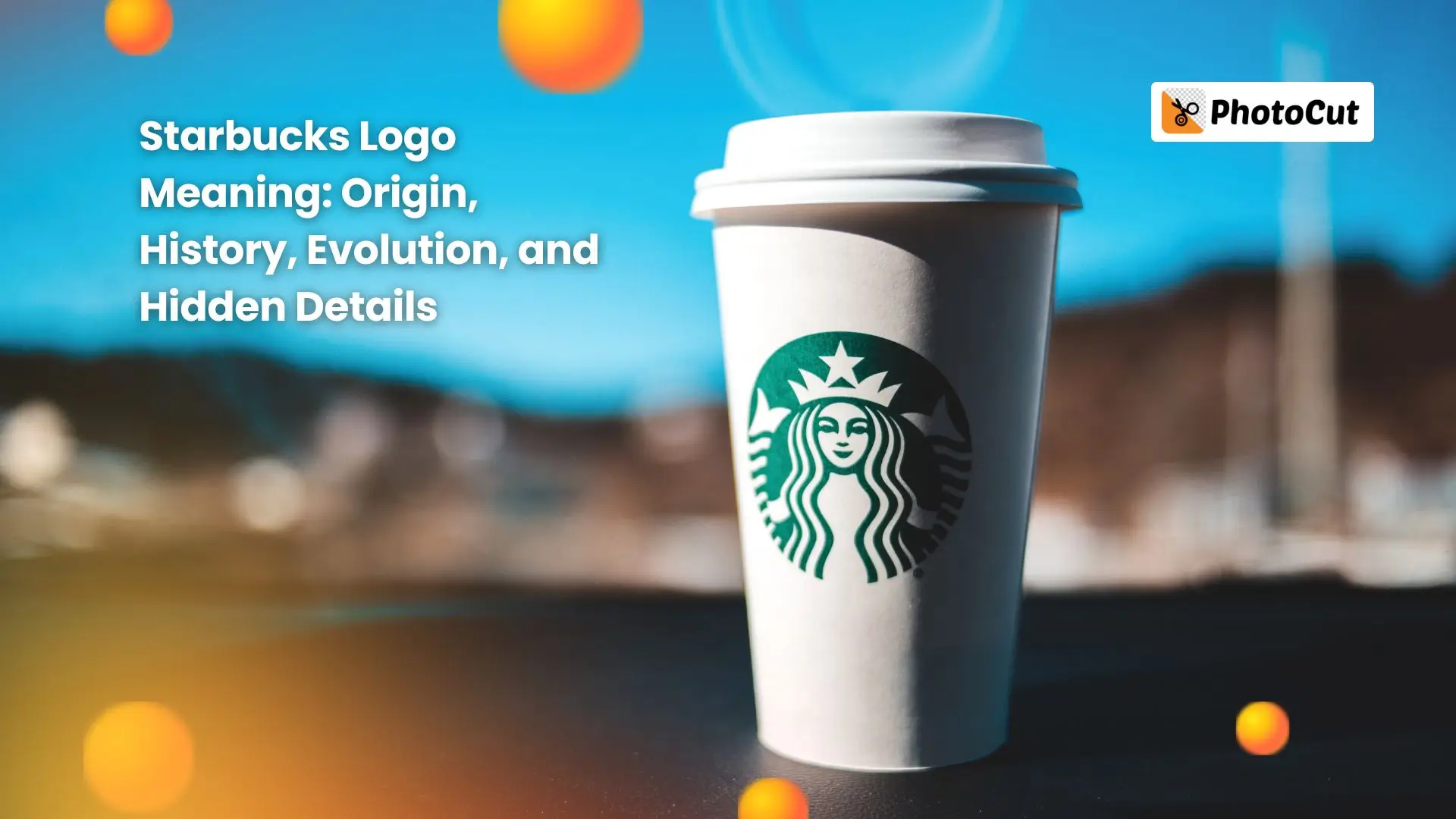 Starbucks logo showcasing its meaning, origin, history, and hidden details in a visually engaging design.