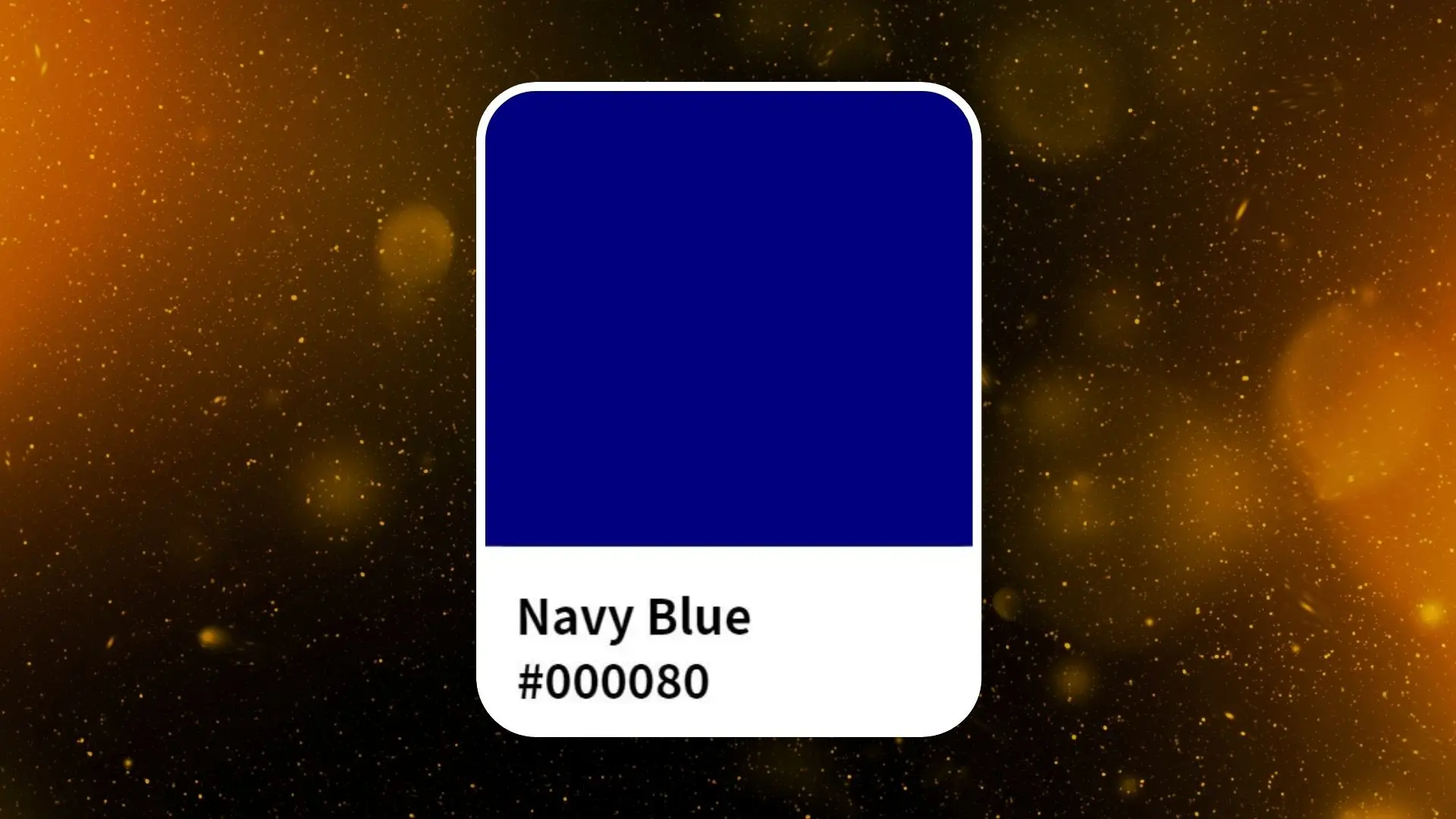 A collection of navy blue shades arranged in a harmonious color palette for design inspiration.