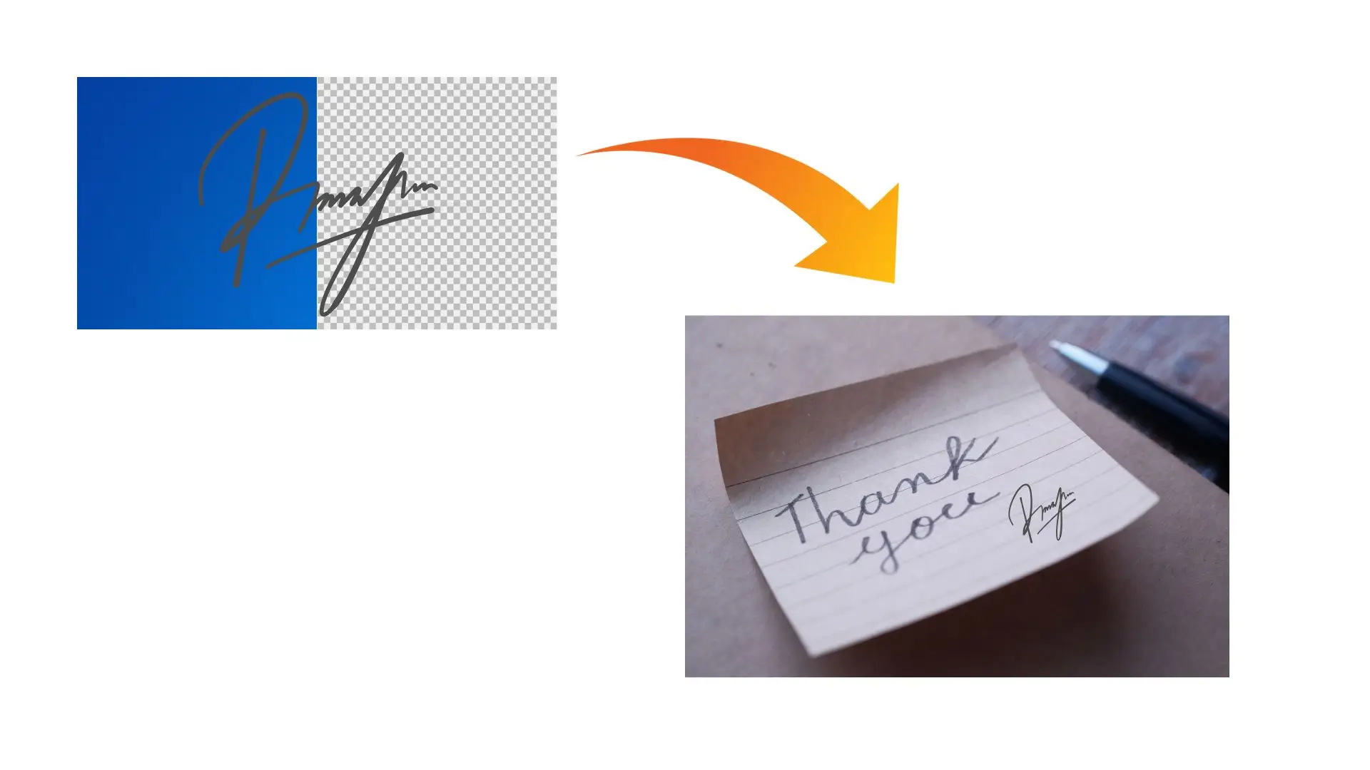 A step-by-step guide on designing a personalized thank you note using Photoshop tools and features.