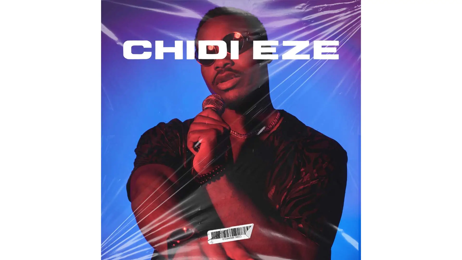 Repeated mention of Chidi Eze in a visually engaging format, emphasizing the name's prominence and significance.