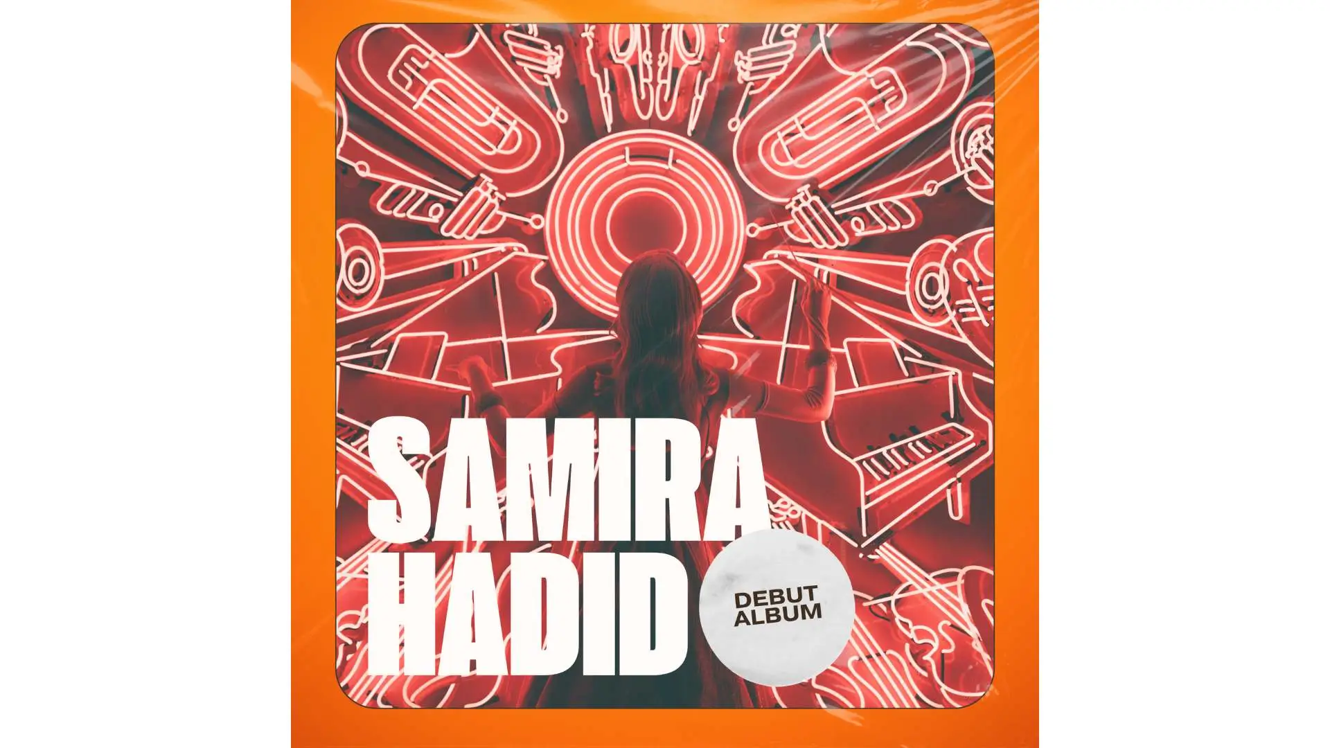 Cover of "Samira Hadid - The Book," featuring a striking design and bold typography, inviting readers to explore its contents.